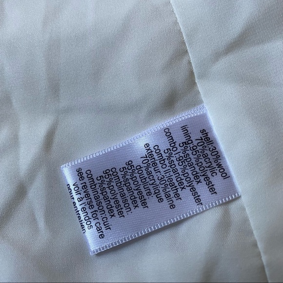 Miha Ivory Felix Textured Knobby Wool Suede sweater vest size small - Picture 4 of 15